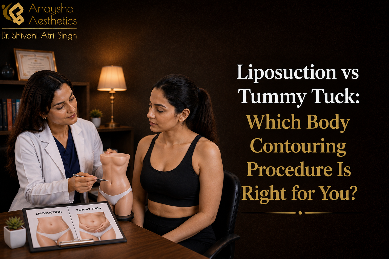 Liposuction vs Tummy Tuck: Which Body Contouring Procedure Is Right for You?